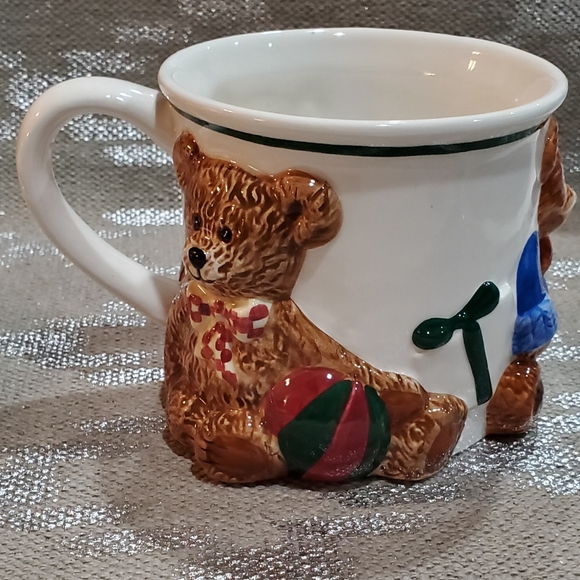 🧸Houston Harvest 3D teddy bear oversized mug 18 oz. - Picture 5 of 10
